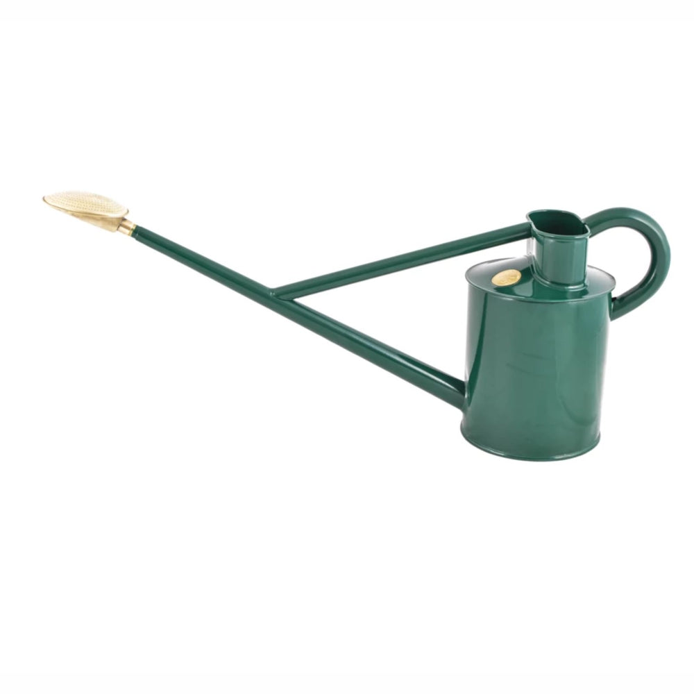 Load image into Gallery viewer, HAWS &#39;The Warley Fall Green&#39; Metal Original Long Reach Watering Can - One Gallon (4.5L)