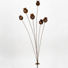 MARTHA'S VINEYARD Garden Stake Poppy Heads