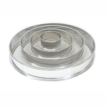 MARTHA'S VINEYARD Garden Riddle Sieves Stainless Steel - Set of 4