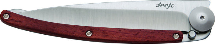 DEEJO KNIFE | Classic Wood 37g - Rosewood closed