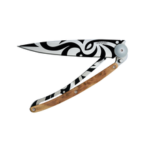 Load image into Gallery viewer, DEEJO Juniper Wood Knife 37g - Tribal