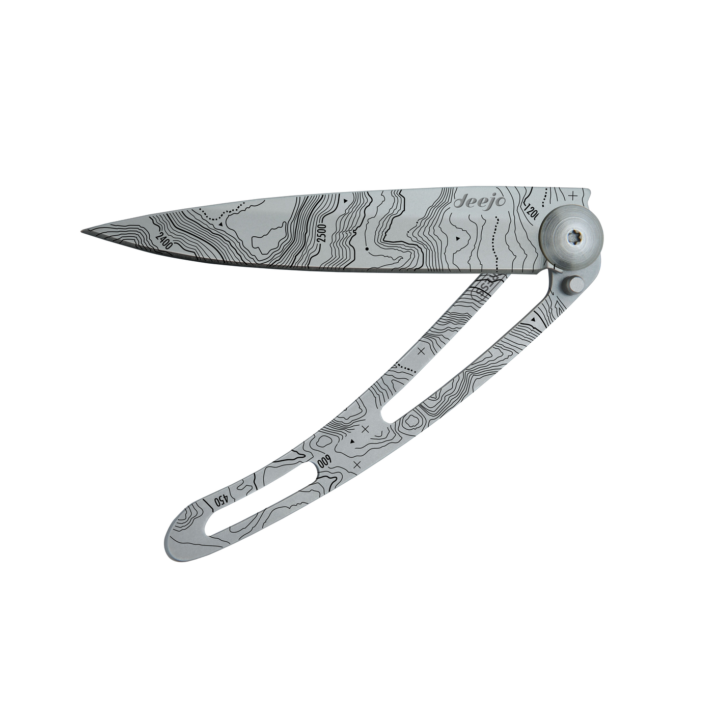 Load image into Gallery viewer, DEEJO Tattoo Naked Knife 37g - Topography