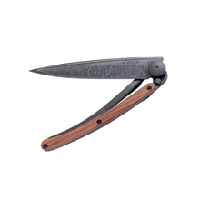 Load image into Gallery viewer, DEEJO Rosewood Knife Black 37g - Feather