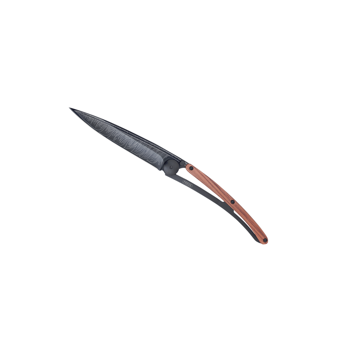 DEEJO KNIFE | Rosewood BLACK 37g - Feather 