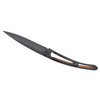 DEEJO KNIFE | Juniper Wood 37g BLACK - Ski Flat View