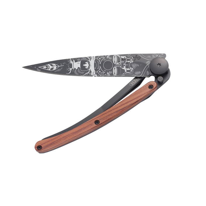 DEEJO Rosewood Black Knife 37g - Wilderness