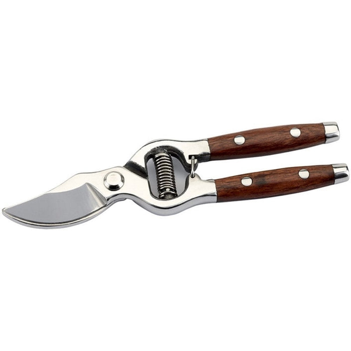 DRAPER TOOLS Bypass-Pattern Secateurs 210 mm with Redwood Handles