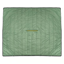Load image into Gallery viewer, POLER Campforter Puffy Blanket - Jungle / Forest Green