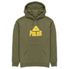 POLER Fuzzy Stuff Hoodie - Army Green **CLEARANCE**