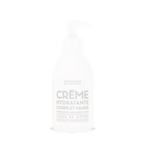 Load image into Gallery viewer, COMPAGNIE DE PROVENCE Hand &amp; Body Lotion 300ml - Cotton Flower