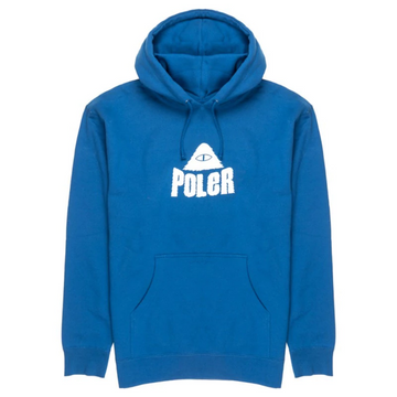 POLER Fuzzy Stuff Hoodie - Royal **CLEARANCE**