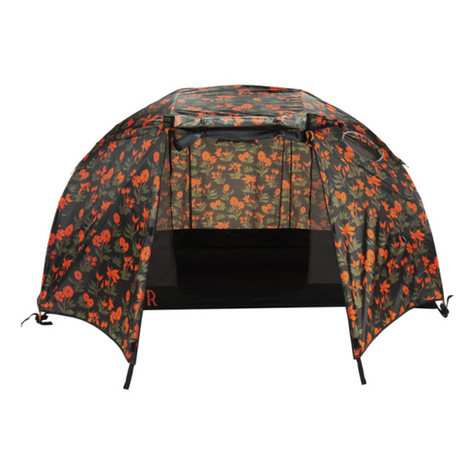 POLER 1 Man Tent - Orchid Floral Black **Limited Stock**