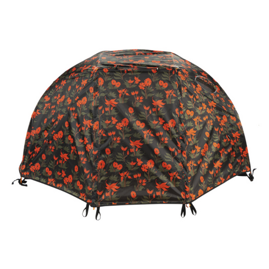 POLER 1 Man Tent - Orchid Floral Black **Limited Stock**