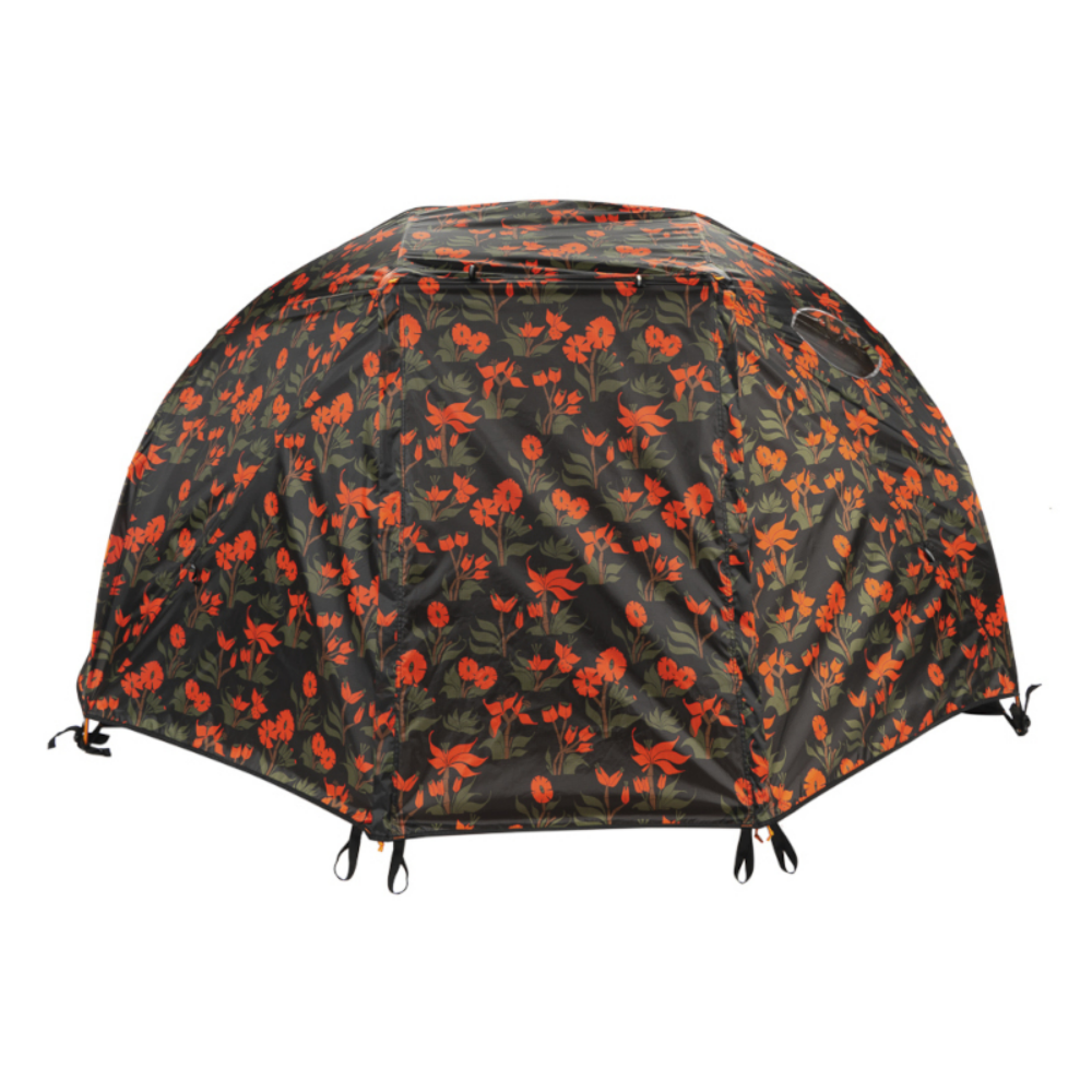 Load image into Gallery viewer, POLER 1 Man Tent - Orchid Floral Black