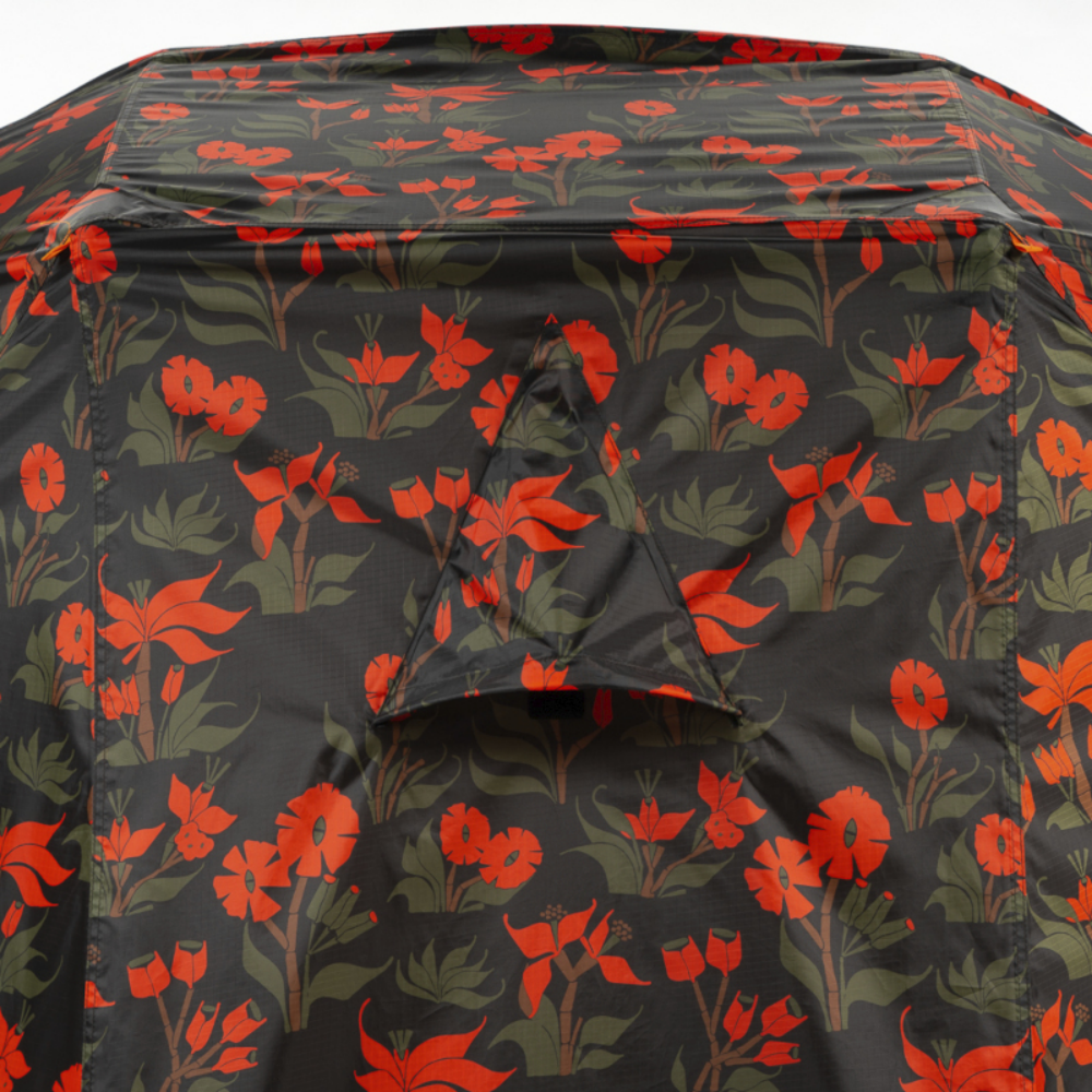 Load image into Gallery viewer, POLER 1 Man Tent - Orchid Floral Black