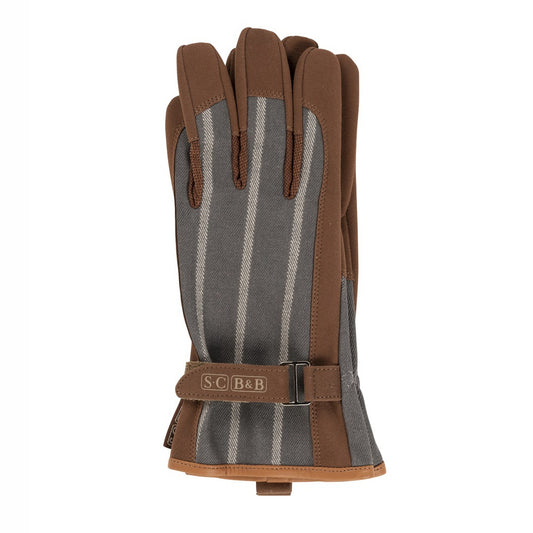 SOPHIE CONRAN Gloves - Ticking Stripe Grey