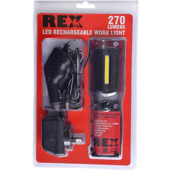 Load image into Gallery viewer, STONEX 3 Watt LED Rechargeable Work Light - 270 Lumens