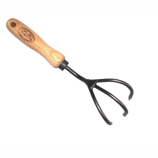 DEWIT Cultivator - 3 Tine - 140mm Ash Handle