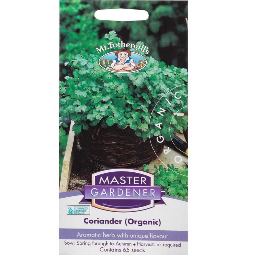 MASTER GARDENER Seeds - Coriander Organic