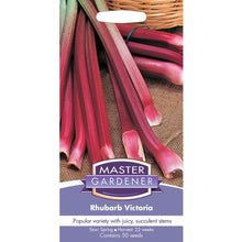 Load image into Gallery viewer, MASTER GARDENER Seeds - Rhubarb Victoria