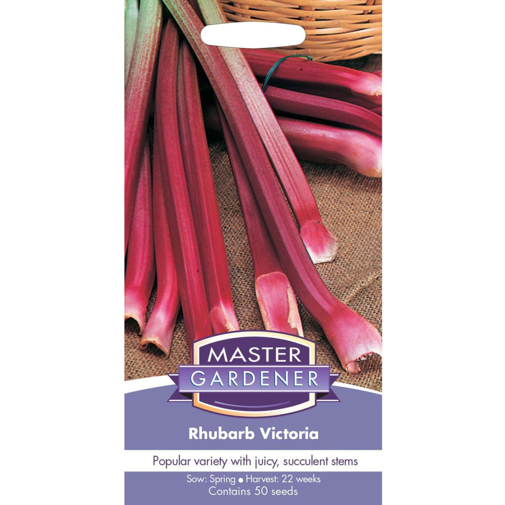 Load image into Gallery viewer, MASTER GARDENER Seeds - Rhubarb Victoria