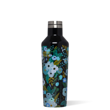 CORKCICLE x RIFLE | Stainless Steel Insulated Canteen 16oz (470ml) - Garden Party Blue
