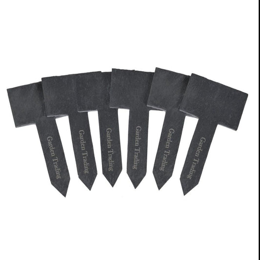 GARDEN TRADING Set of 6 Slate Greenhouse Tags