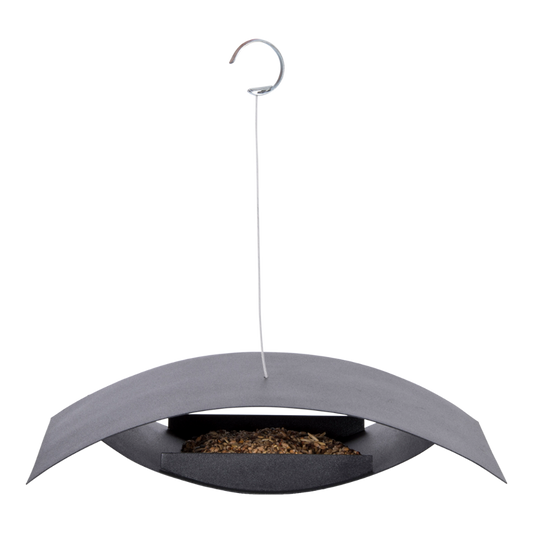 ESSCHERT DESIGN Hanging Bird Table Black - Small