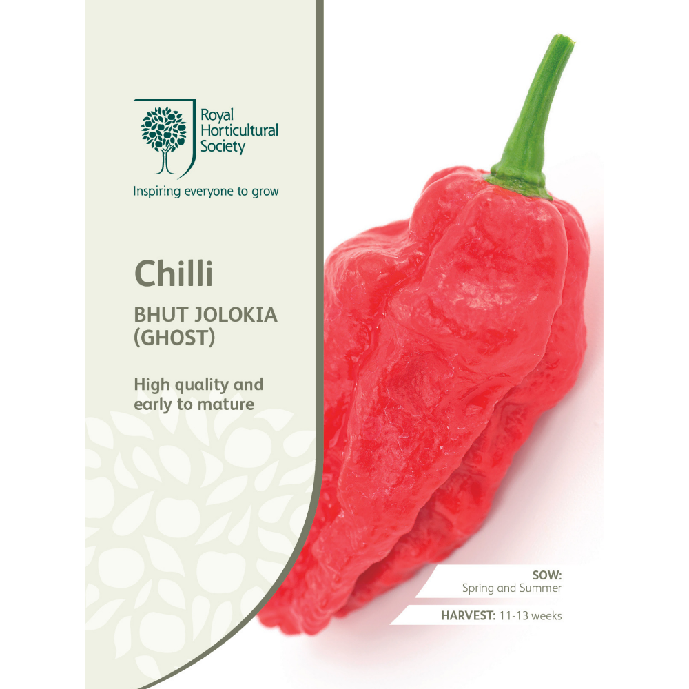 ROYAL HORTICULTURAL SOCIETY Seeds - Bhut Jolokia (Ghost)