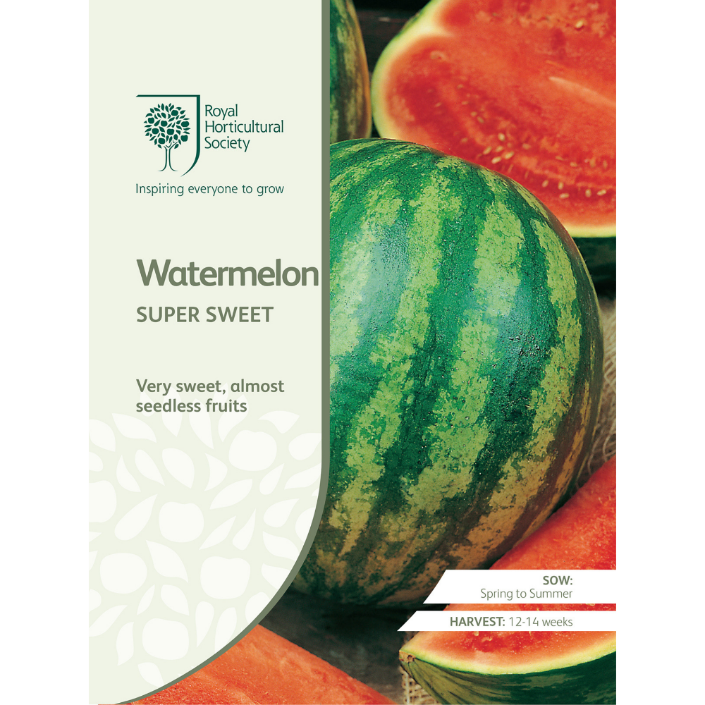 ROYAL HORTICULTURAL SOCIETY Seeds - Watermelon Super Sweet