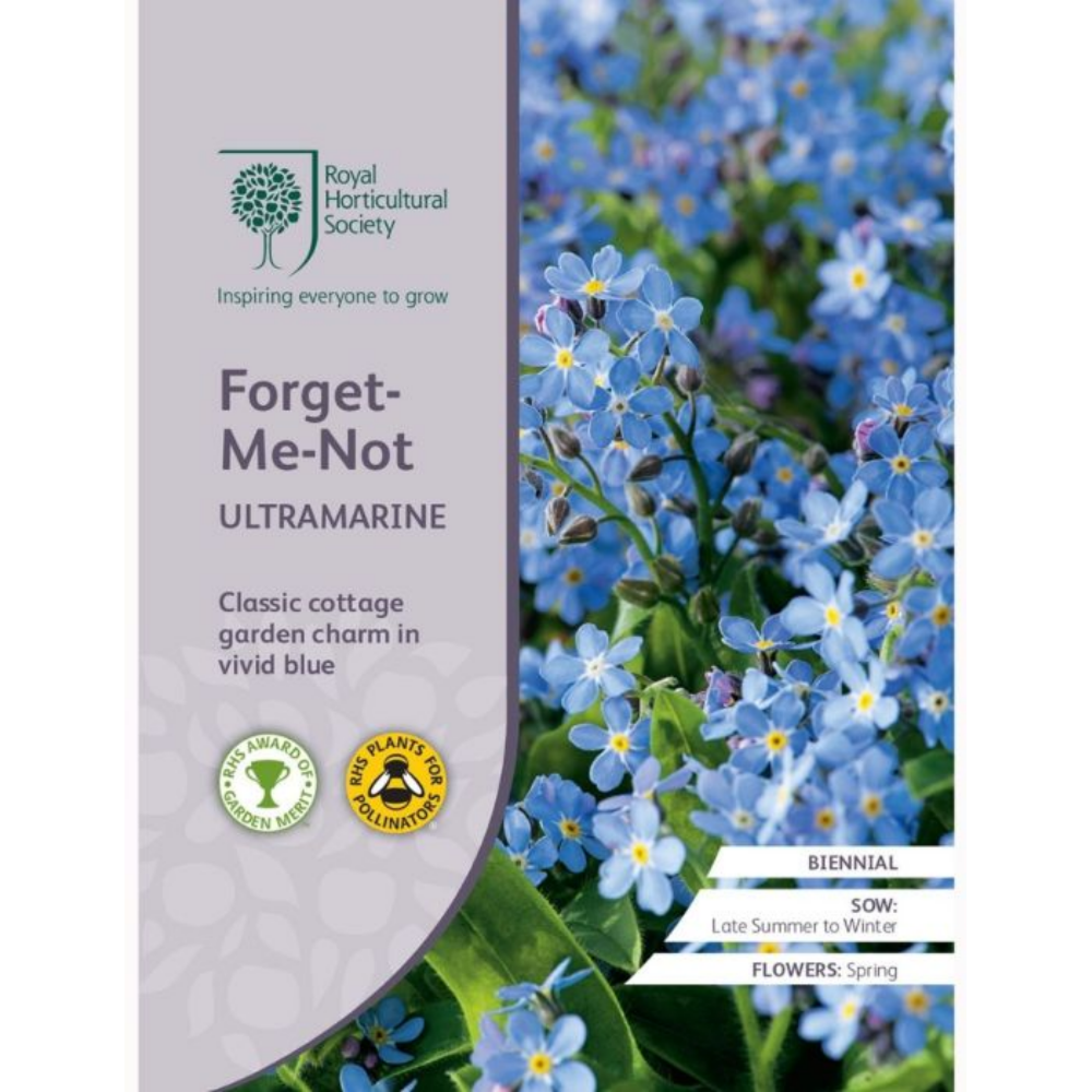 ROYAL HORTICULTURAL SOCIETY Seeds - Forget-Me-Not Ultramarine