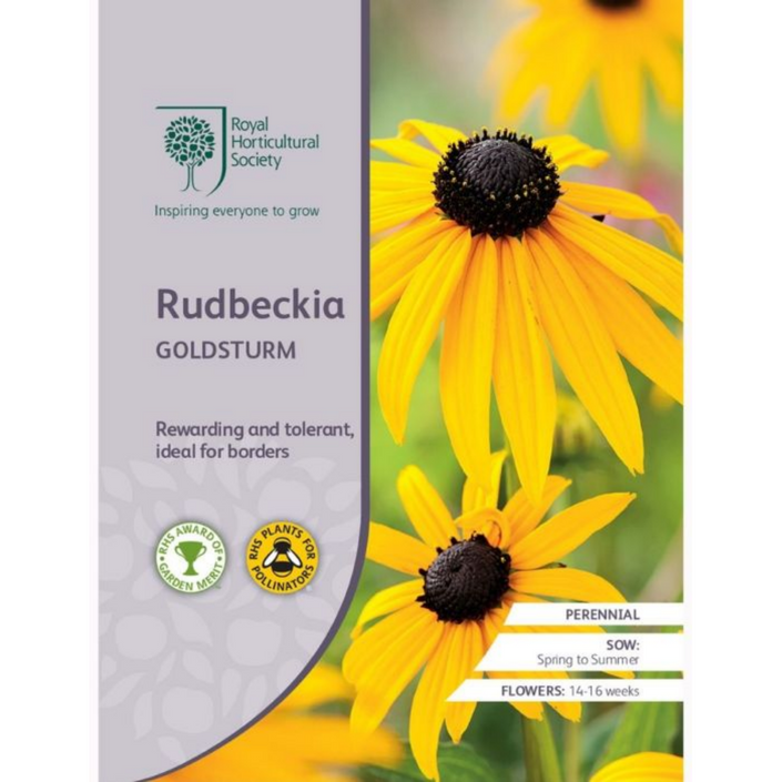 ROYAL HORTICULTURAL SOCIETY Seeds - Rudbeckia Goldsturm