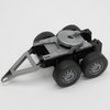 BRUDER 1:16 Tandem Truck Dolly Chassis 42641