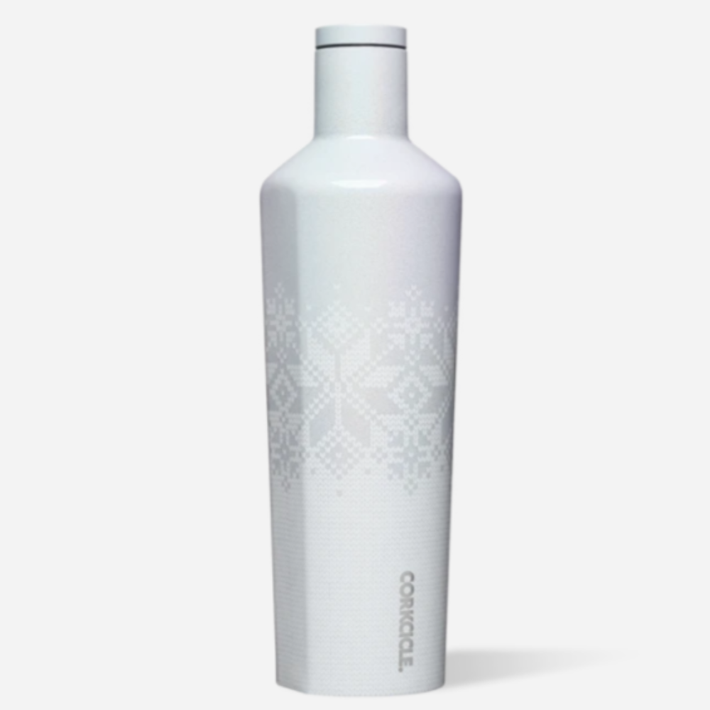 Load image into Gallery viewer, CORKCICLE | Stainless Steel Insulated Canteen 25oz (740ml) - FairIsle White Unicorn Magic