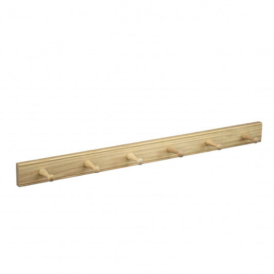 CREAMORE MILL Peg Rail Oak 6 peg