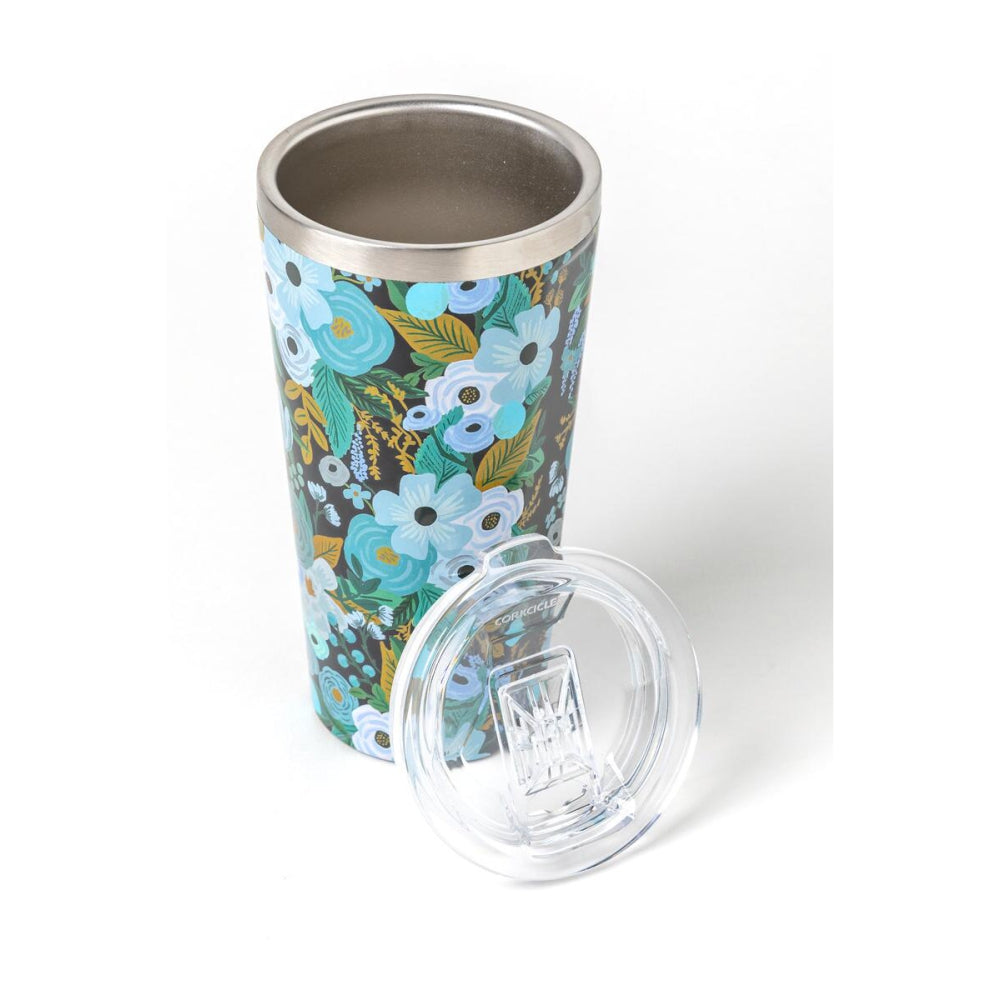 Load image into Gallery viewer, CORKCICLE x RIFLE PAPER CO. Stainless Steel Insulated Tumbler 16oz (470ml) - Garden Party Blue **CLEARANCE**