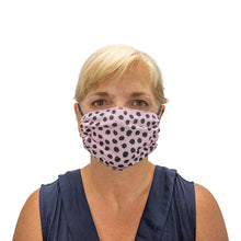 Load image into Gallery viewer, ANNABEL TRENDS Washable Reusable Face Mask - Spot Pink **REDUCED!!**