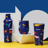 Poketo Tumbler 475ml - Confetti Insulated Stainless Steel Cup Corkcicle