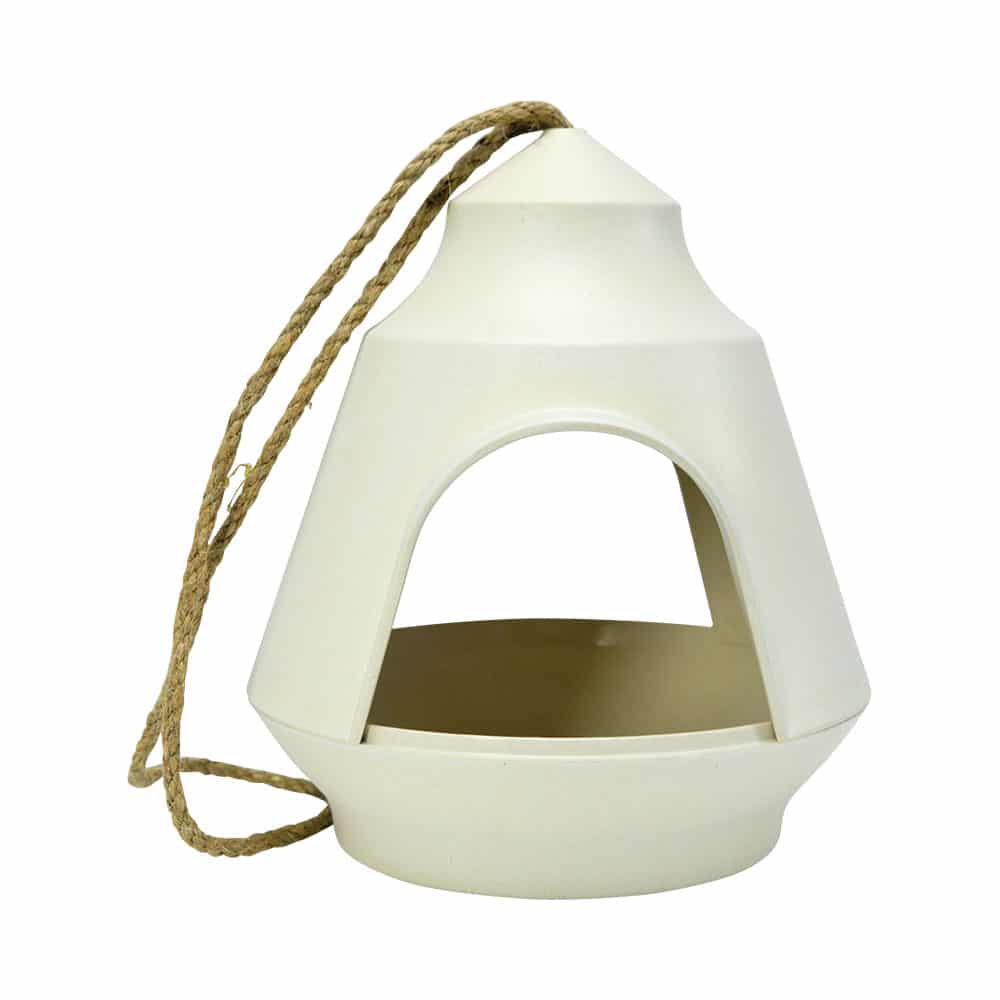 Load image into Gallery viewer, ANNABEL TRENDS Bamboo Bird House - Cream