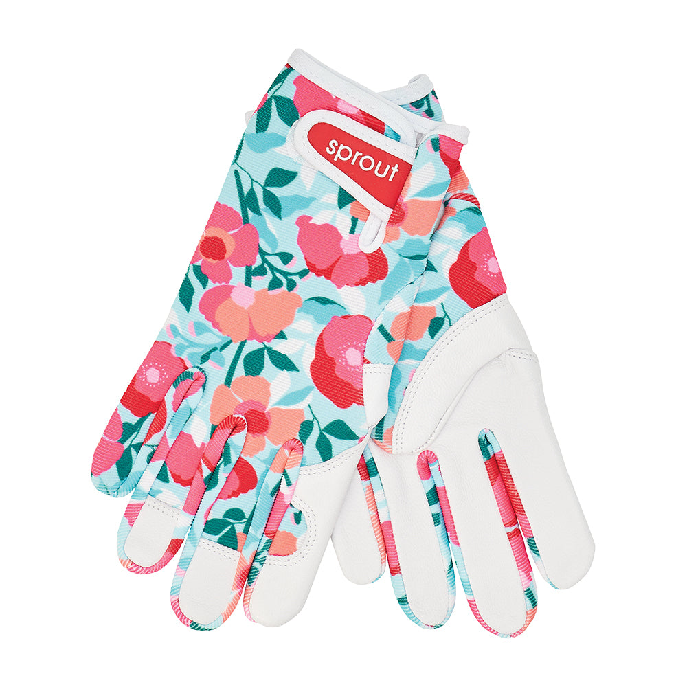 ANNABEL TRENDS Sprout Ladies' Gloves - Sherbet Poppies