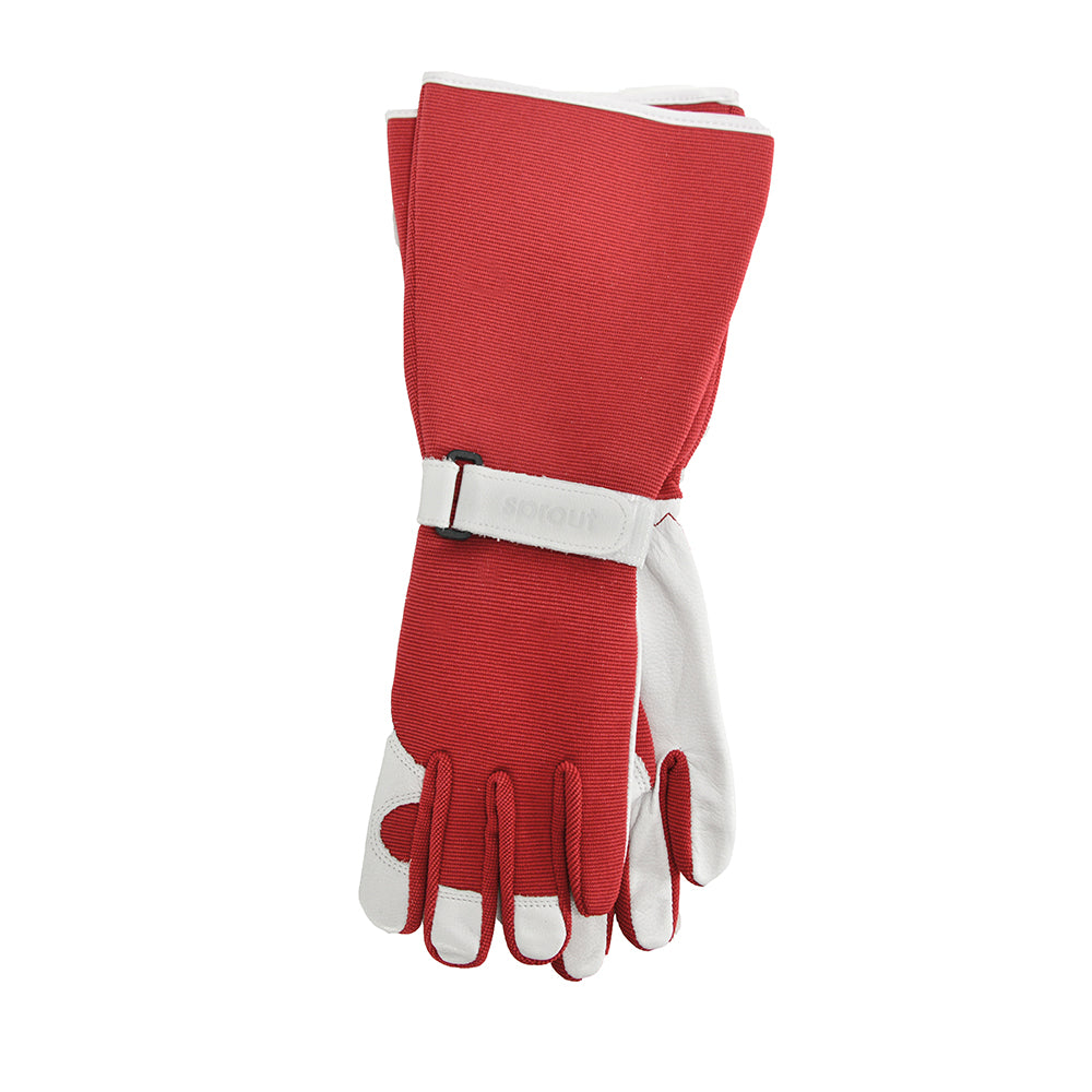 ANNABEL TRENDS Sprout Ladies' Long Sleeve Gloves - Red