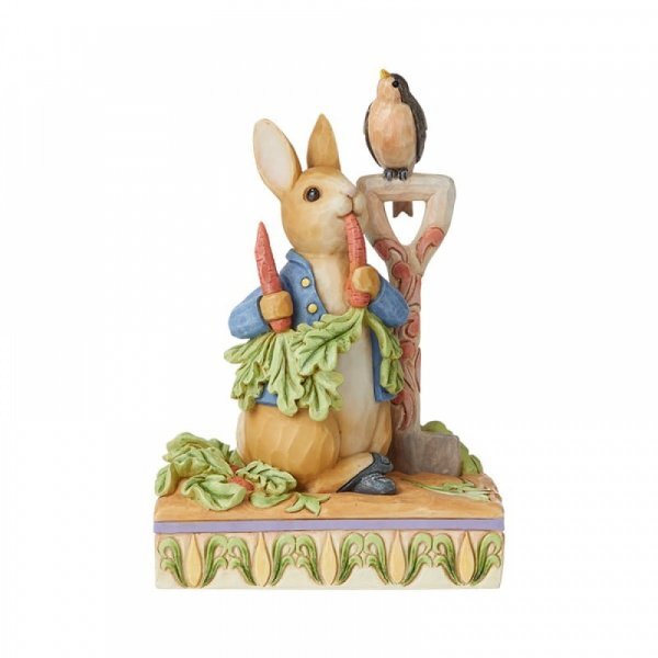 PETER RABBIT x JIM SHORE 14.5cm Peter Rabbit Eating Radishes