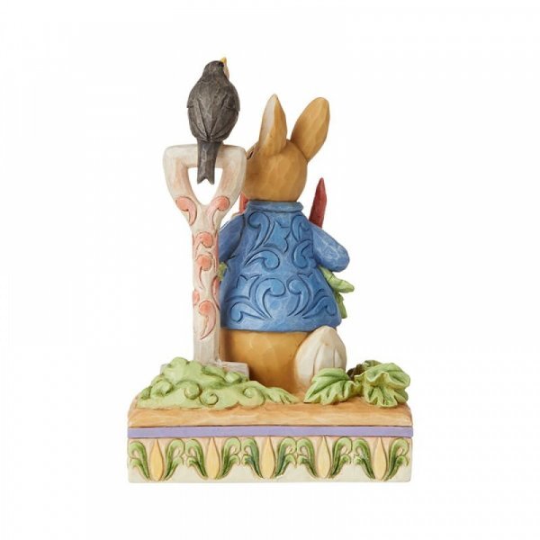 Load image into Gallery viewer, PETER RABBIT x JIM SHORE 14.5cm Peter Rabbit Eating Radishes