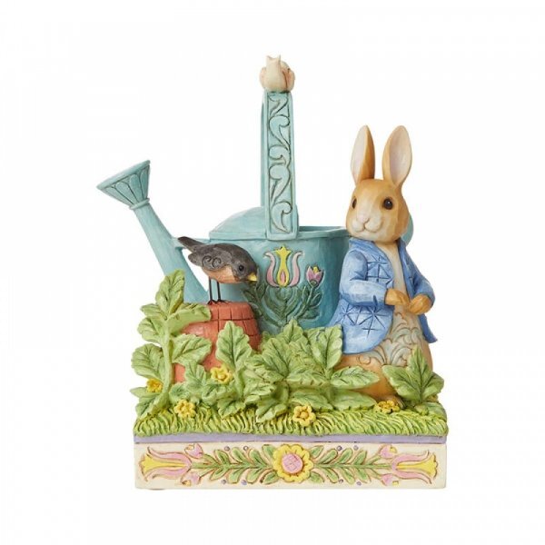 Load image into Gallery viewer, PETER RABBIT x JIM SHORE 15cm Peter Rabbit With Watering Can