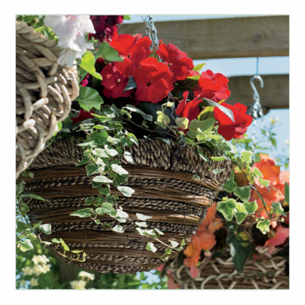 Load image into Gallery viewer, GARDMAN  Sisal &amp; Fern Basket 35cm