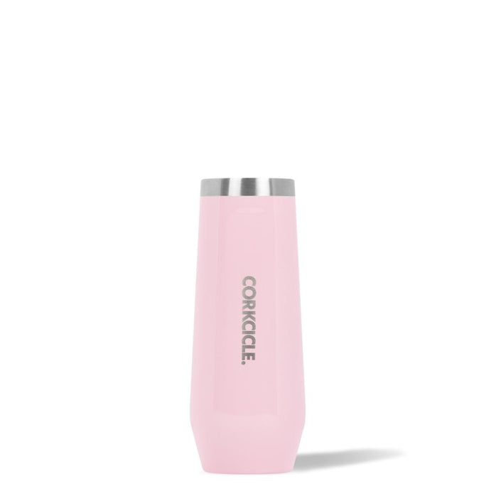 CORKCICLE Stainless Steel Insulated Stemless Flute 7oz - Rose Quartz
