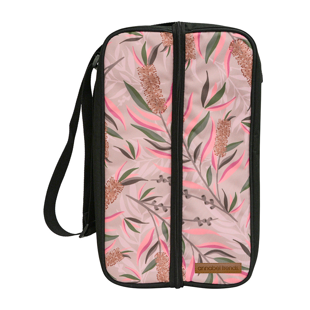 Load image into Gallery viewer, ANNABEL TRENDS Picnic Bottle Bag - Bottlebrush Light