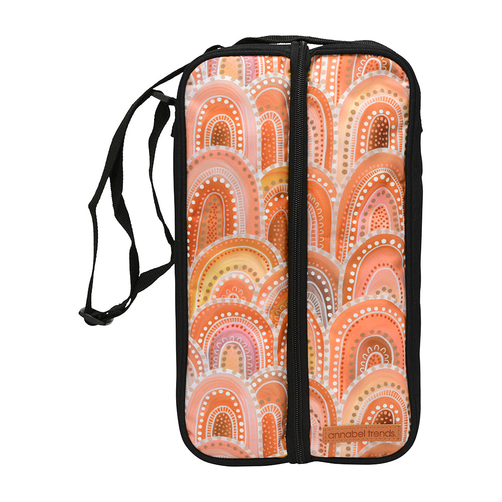 Load image into Gallery viewer, ANNABEL TRENDS Picnic Bottle Bag - Sand Hills