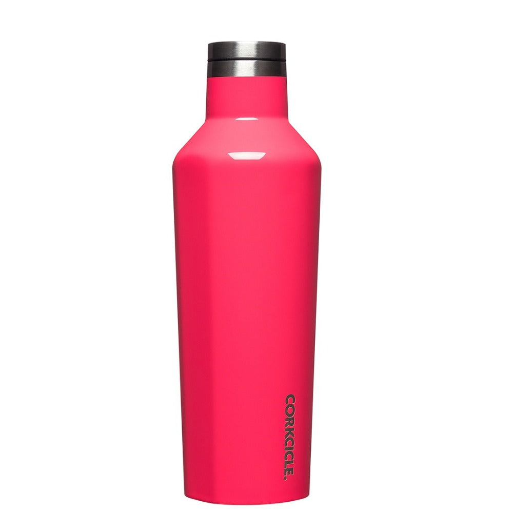 Load image into Gallery viewer, CORKCICLE Stainless Steel Insulated Canteen 16oz (475ml) - Flamingo **CLEARANCE**