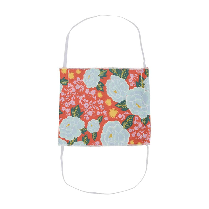 ANNABEL TRENDS Washable Reusable Face Mask - Pretty Peonies **REDUCED!!**